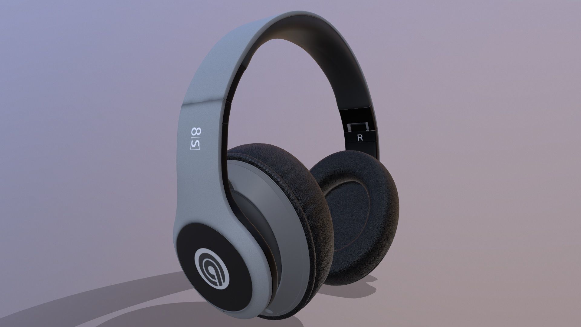 Wireless Headphones 3D model_5