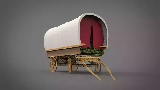 fantasy caravan cart