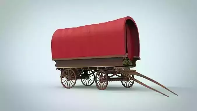 fantasy caravan cart
