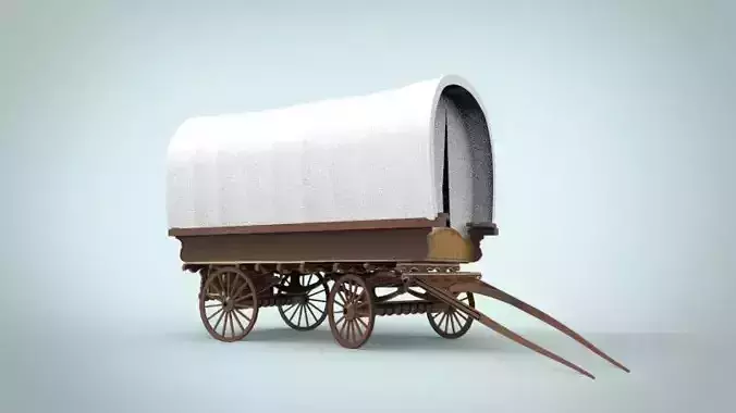fantasy caravan cart 