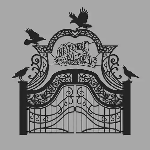 Nevermore Academy Gate