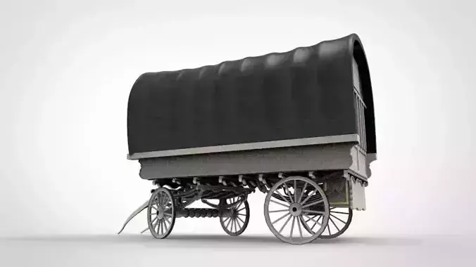 fantasy caravan cart