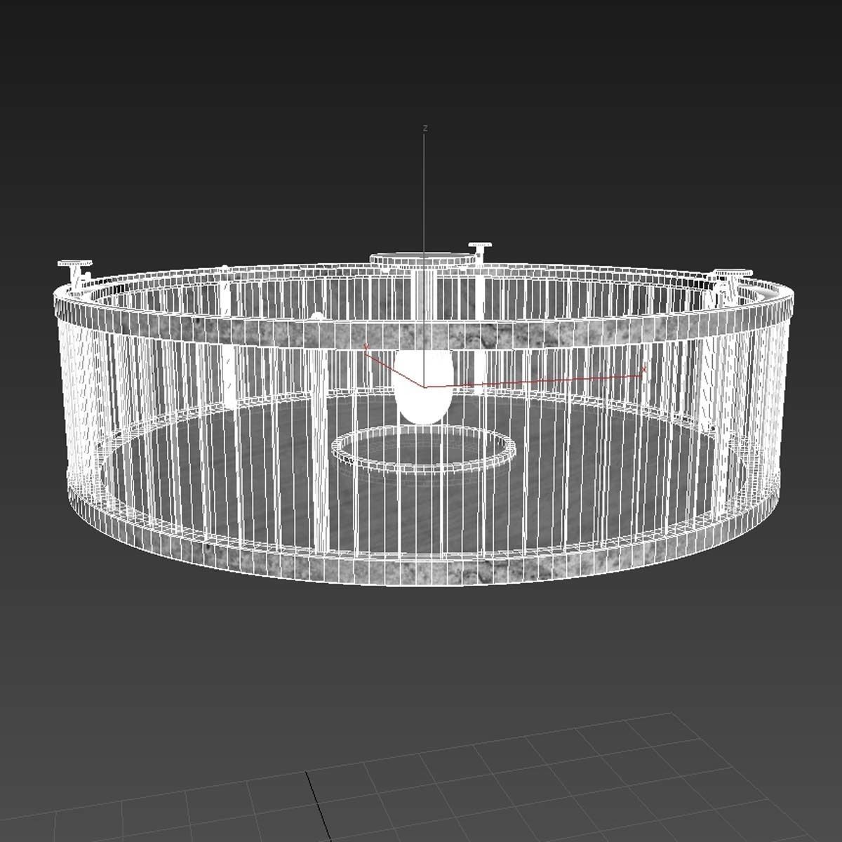 Mcewen lighting ceiling B Ring Surface Mount 3D model_8