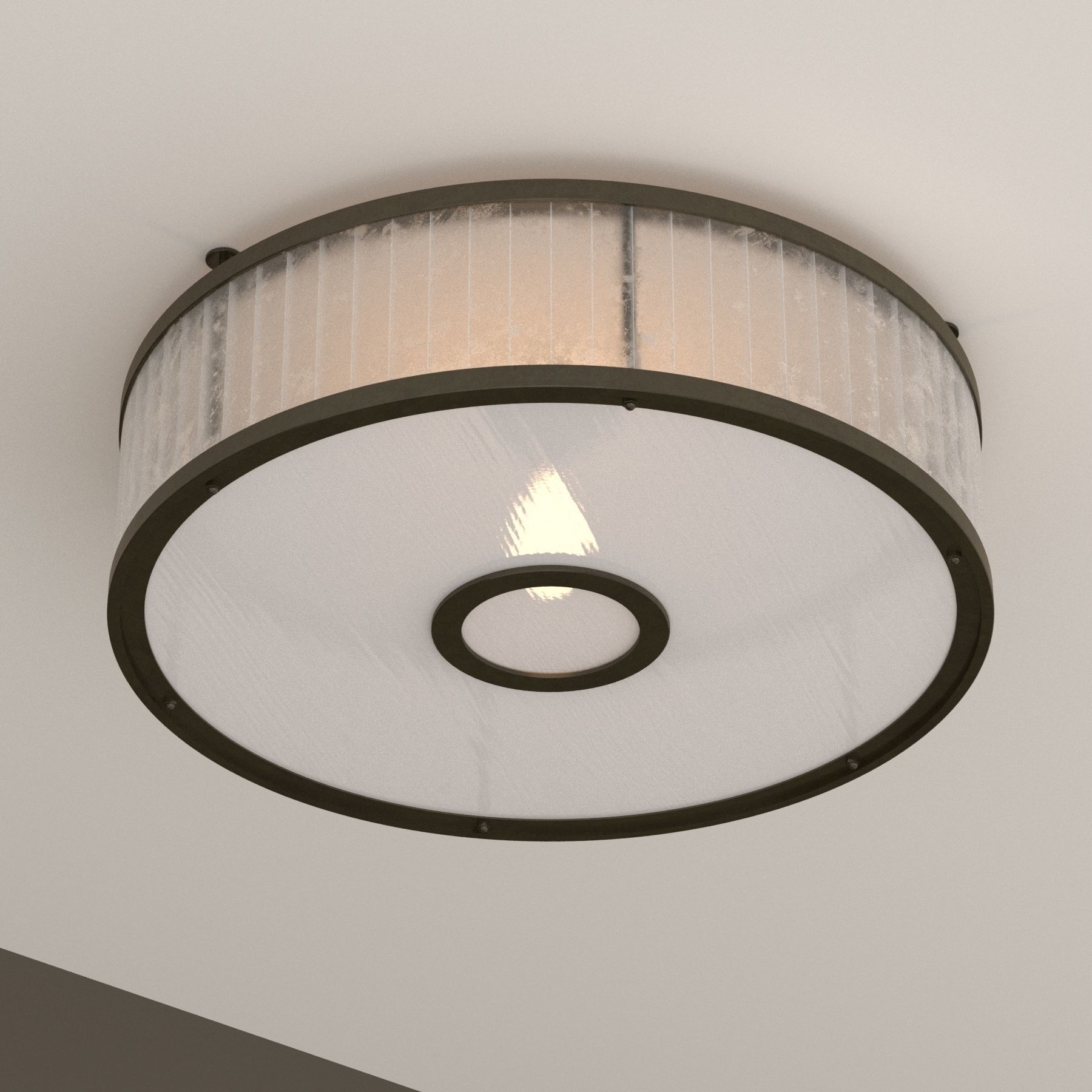 Mcewen lighting ceiling B Ring Surface Mount 3D model_2