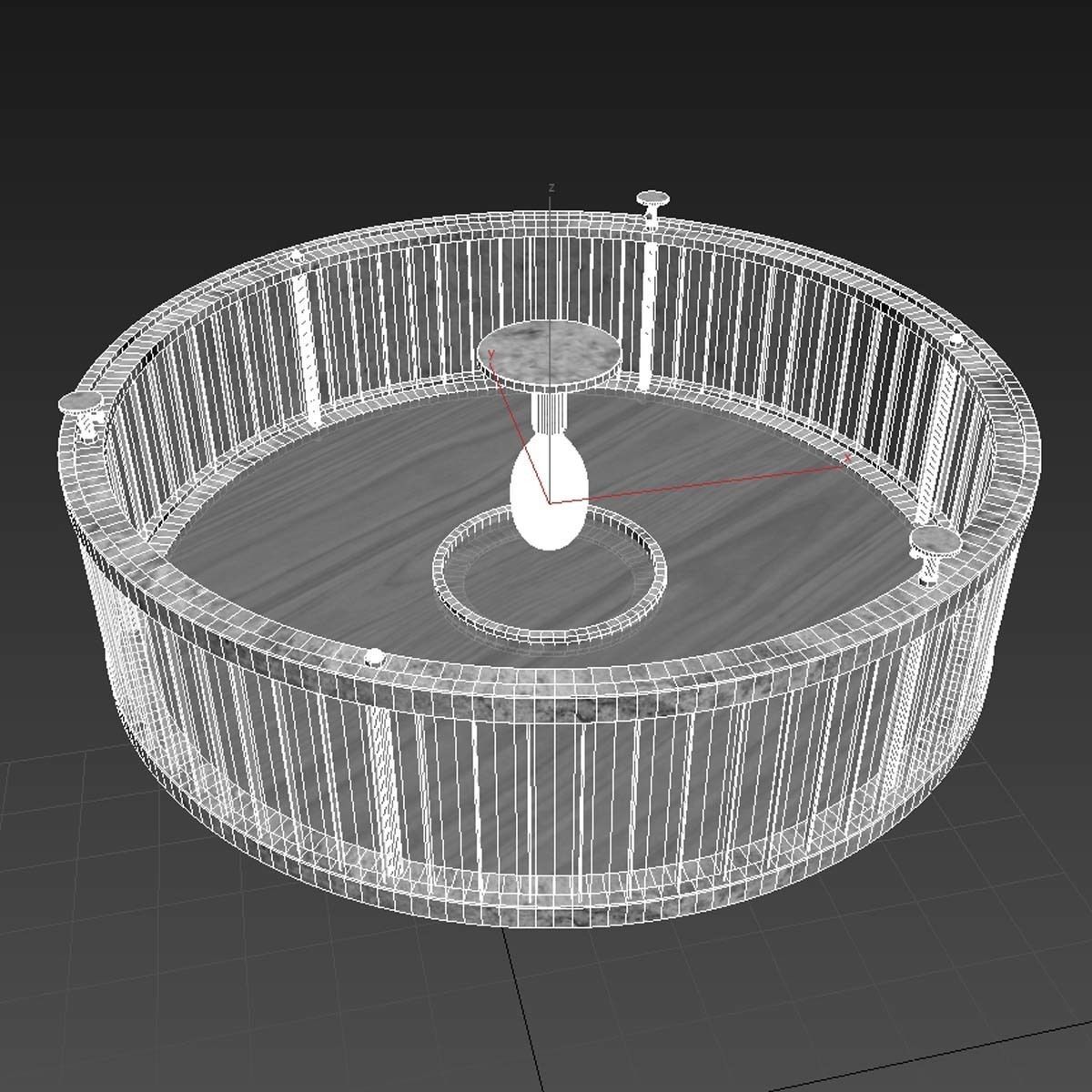 Mcewen lighting ceiling B Ring Surface Mount 3D model_6