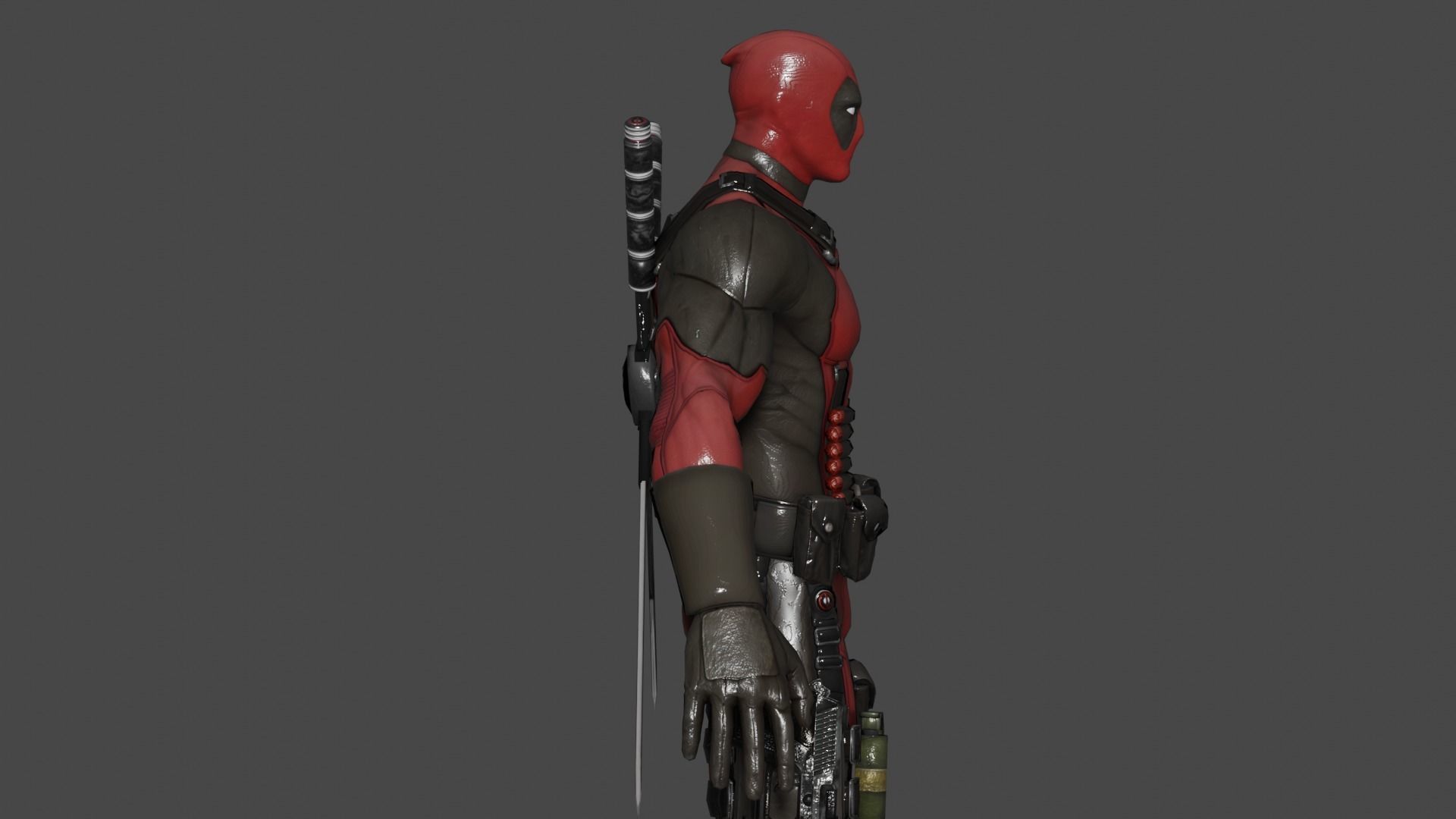 Deadpool 3D model_3