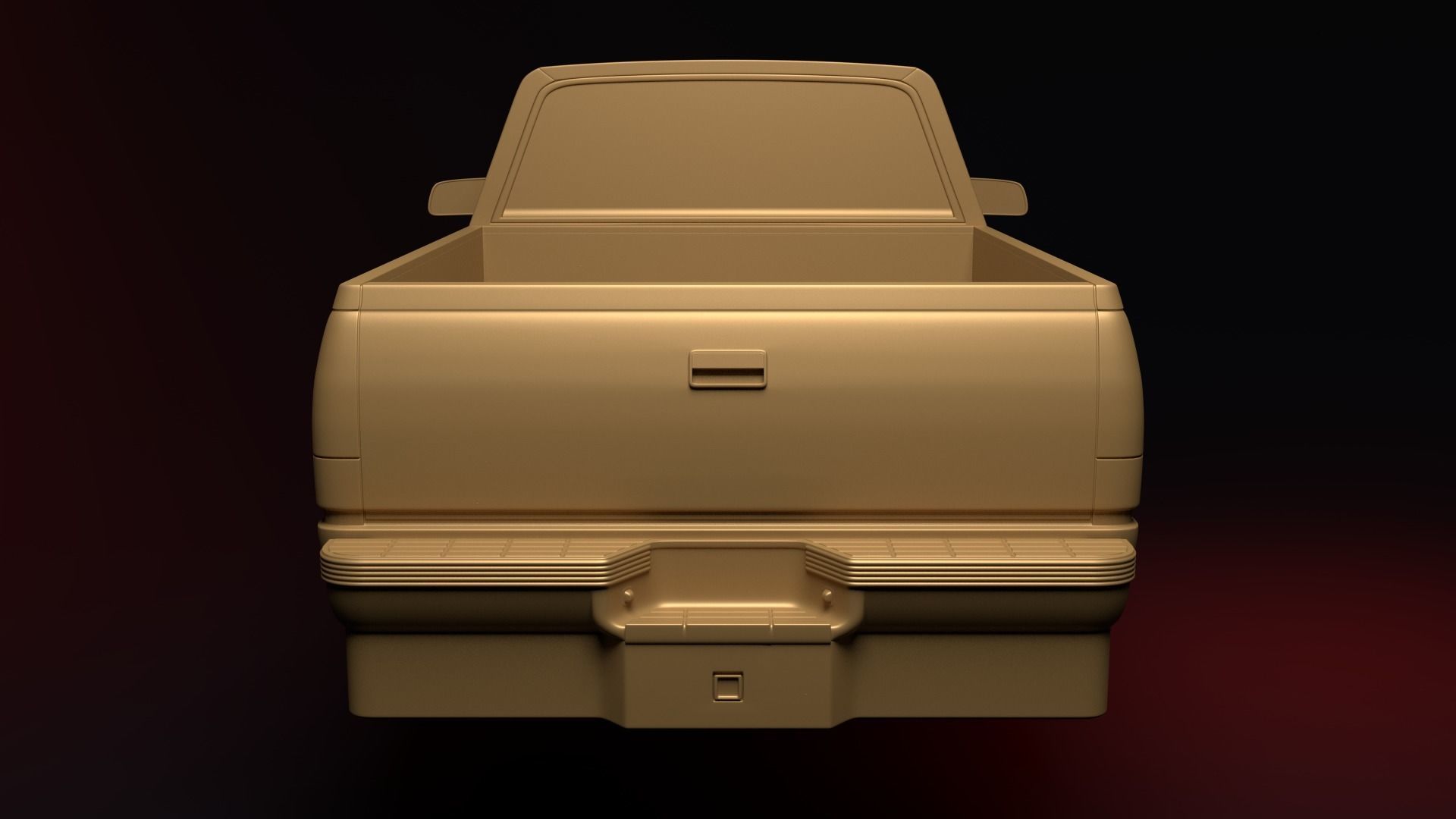 CHEVROLET CK 1500 SHORT BOX 3D print model_5