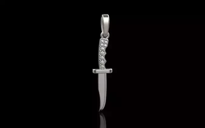 Hunter knife pendant model 888
