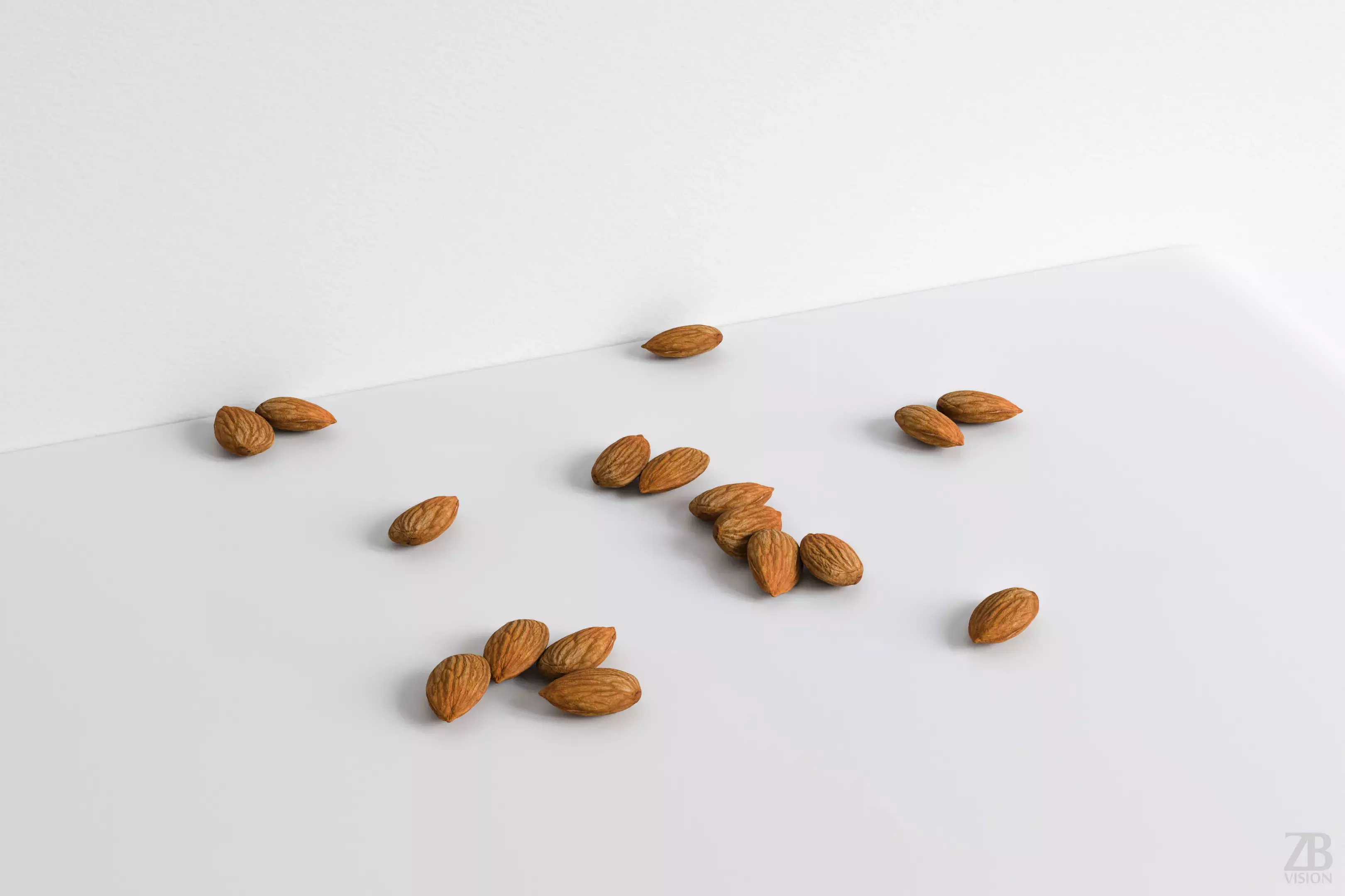 Almond 3D model
