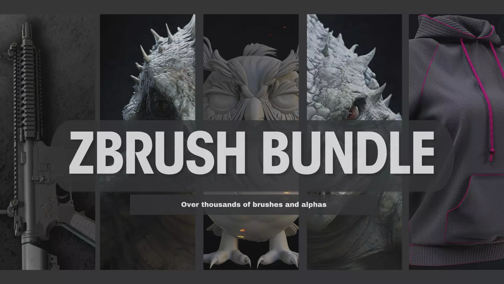 Over Thousand Of Brushes And Alphas For Zbrush Texture