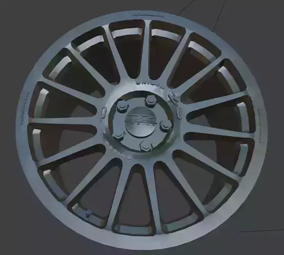 OZ Superturismo Magnesio Wheels Rims 3D Print Ready