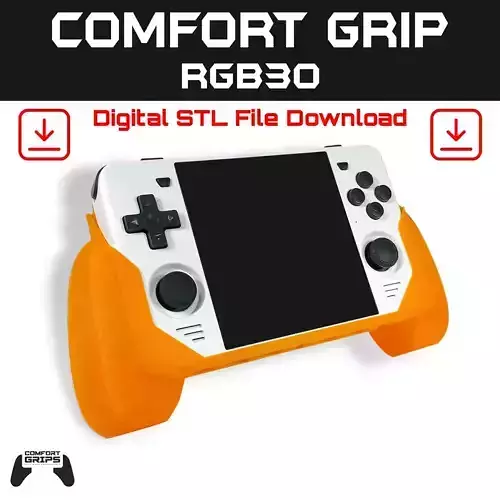 Powkiddy RGB30 Comfort Grip Case and Screen Guard