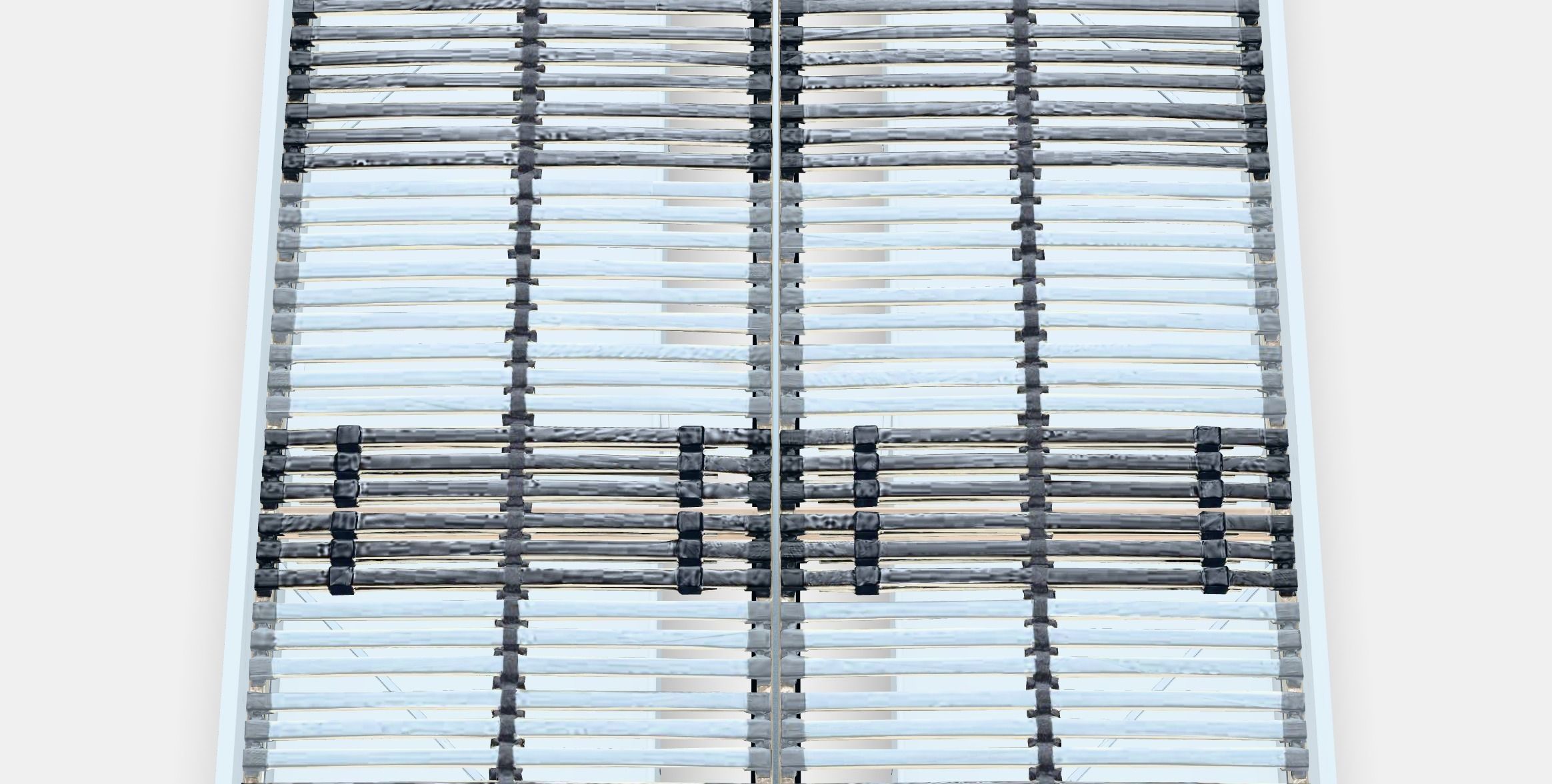 BRIMNES Bed frame with storage 6 Low-poly 3D model_2