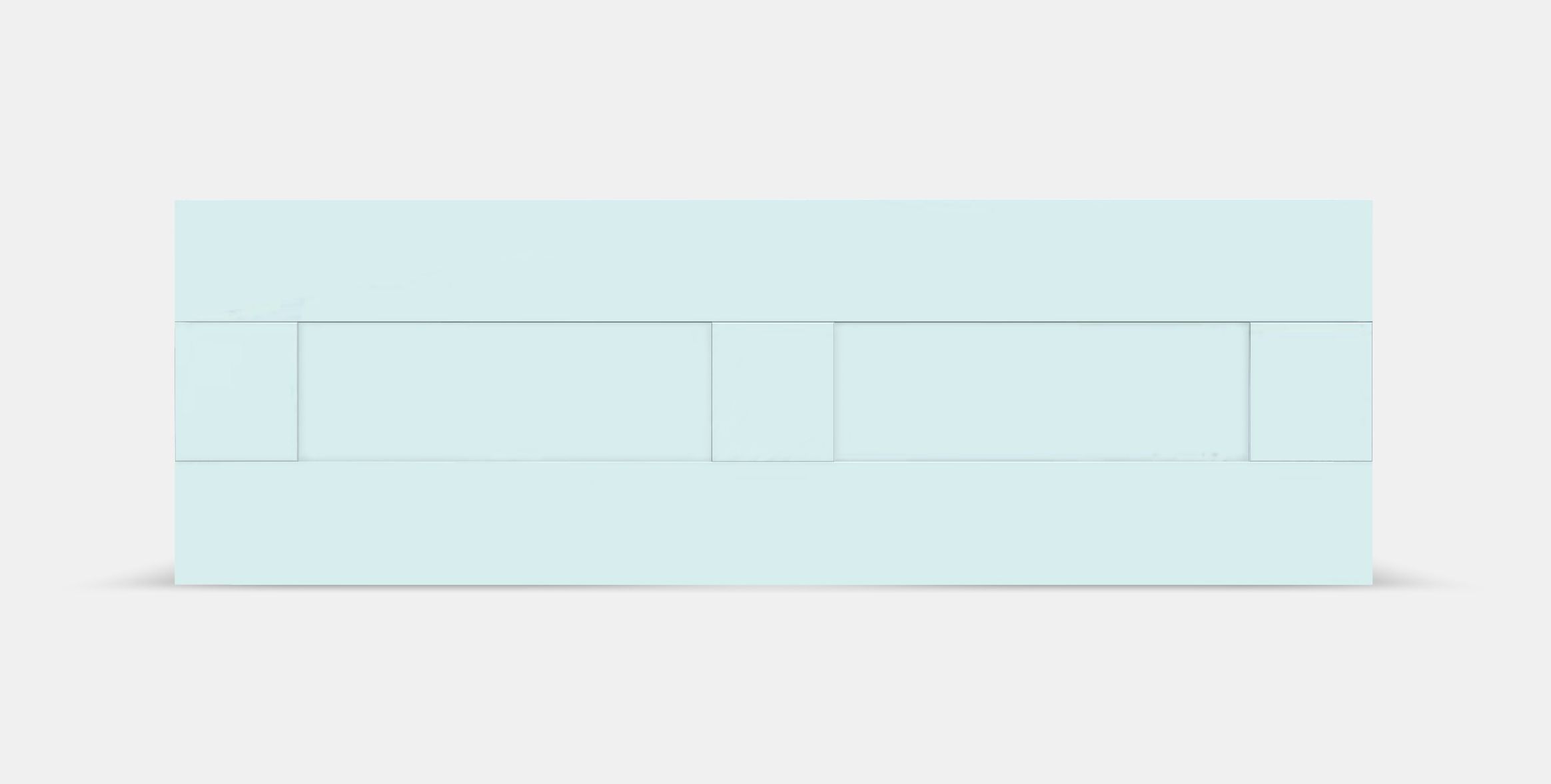 BRIMNES Bed frame with storage 6 Low-poly 3D model_9
