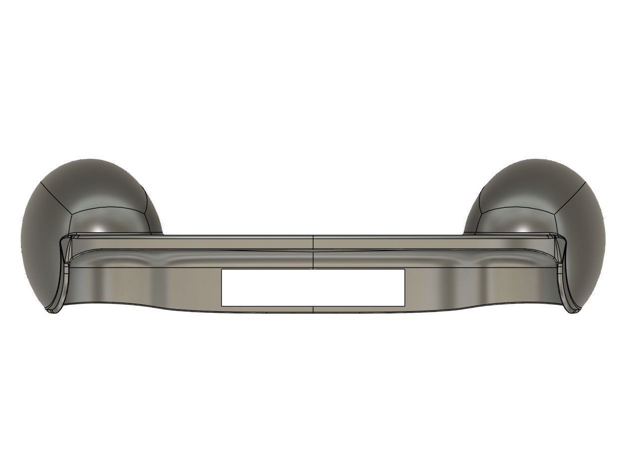 Anbernic RGARCD and RGARCS Comfort Grip Case and Screen Guard 3D print model_3