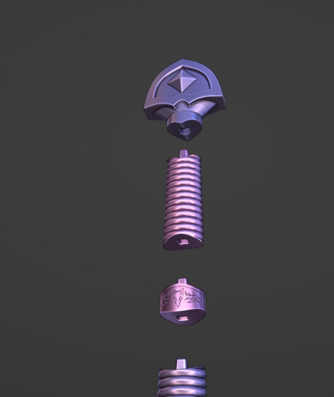 3D MODEL OF THE BLACKFIRE SWORD      HOUSE OF THE DRAGON 3D print model_4