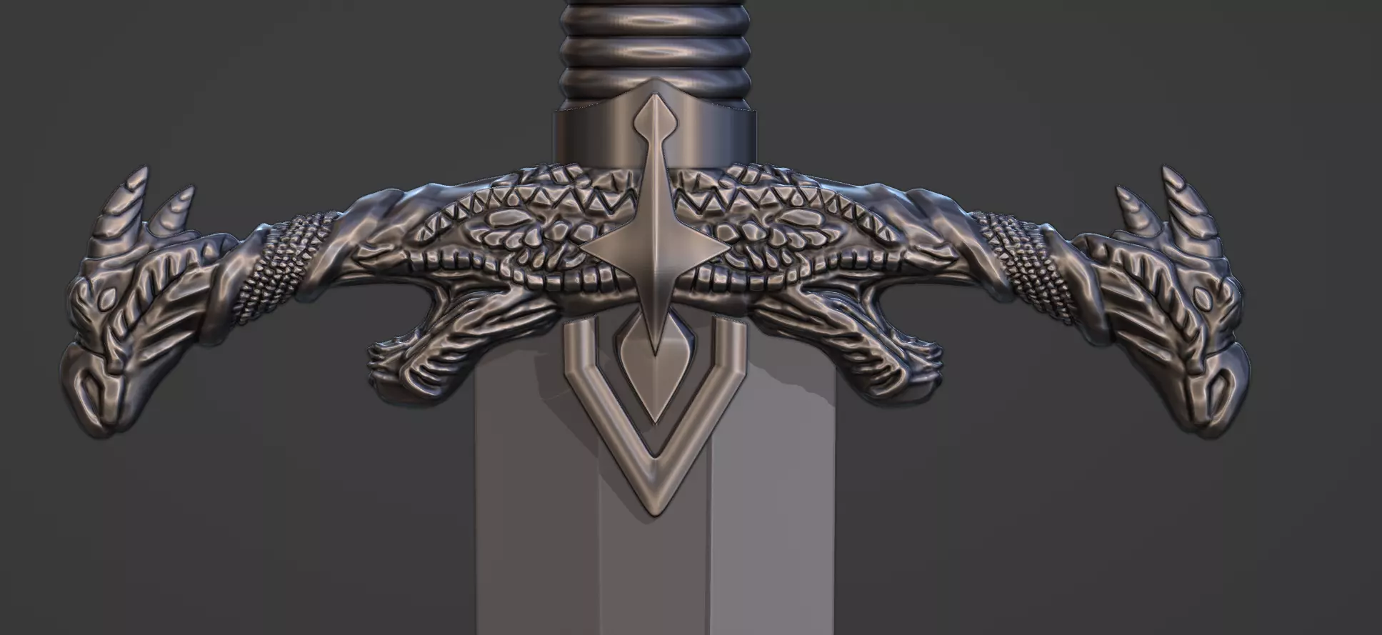 3D MODEL OF THE BLACKFIRE SWORD      HOUSE OF THE DRAGON 3D print model_0