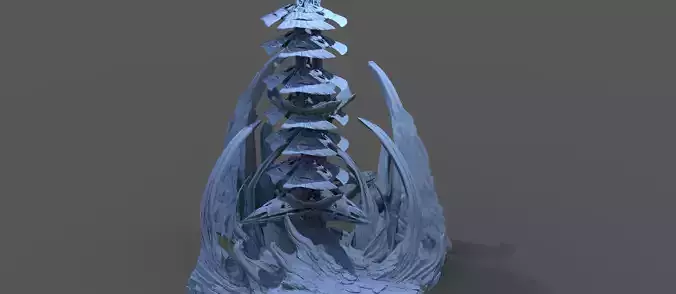 Mushroom kingdom rocks