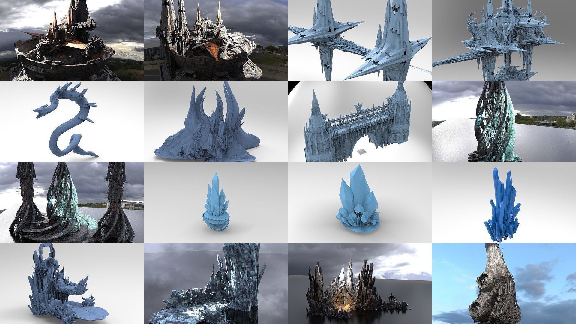 Crystal Sci fi collection _3