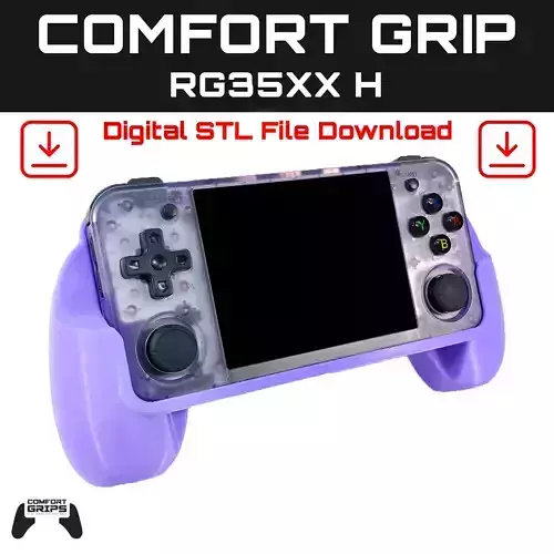 Anbernic RG35XX H Comfort Grip Case and Screen Guard