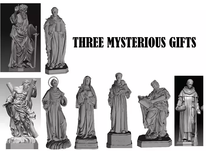Eight Saints  and Three Mysterious Saints