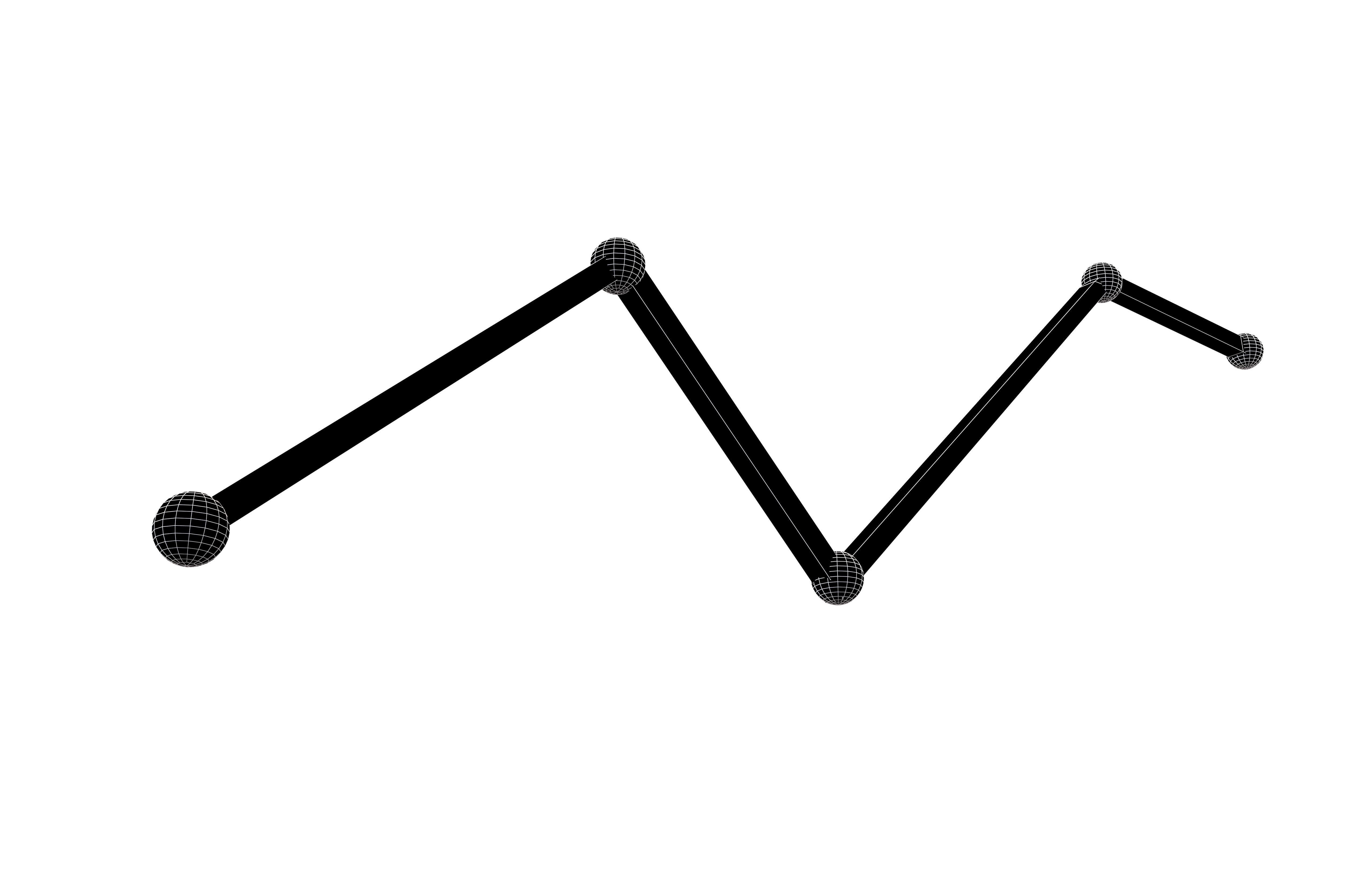Line Chart v1 001 Low-poly 3D model_7