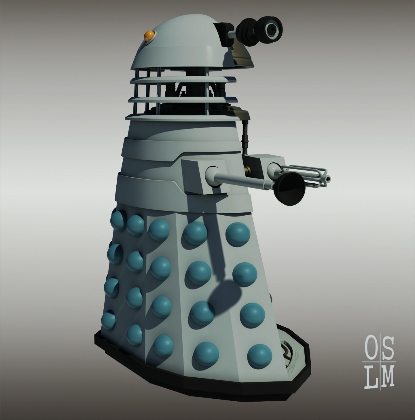 Cutaway Dalek - Mark 3A Travel Machine 3D print model_6