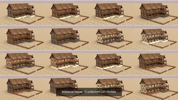 Mdeieval house 15 collection 