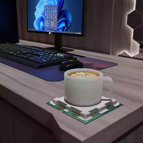 CPU coaster