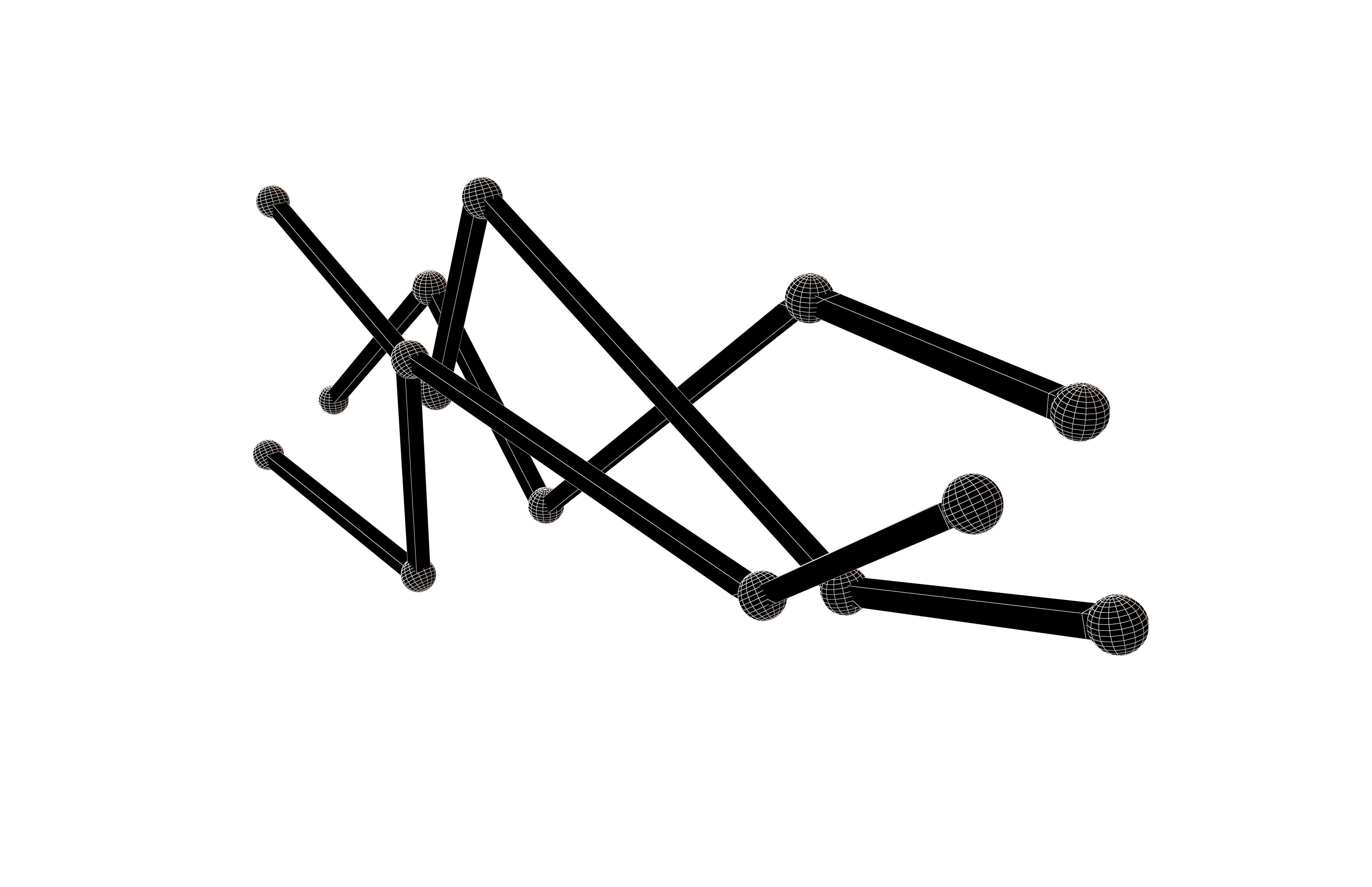 Line Chart v2 002 Low-poly 3D model_7