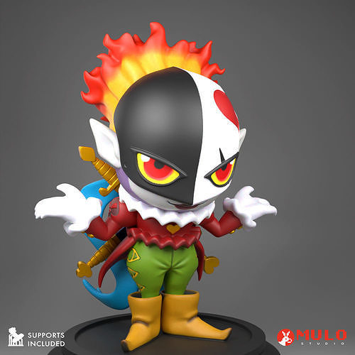 Chibi Piedmon 3D print model