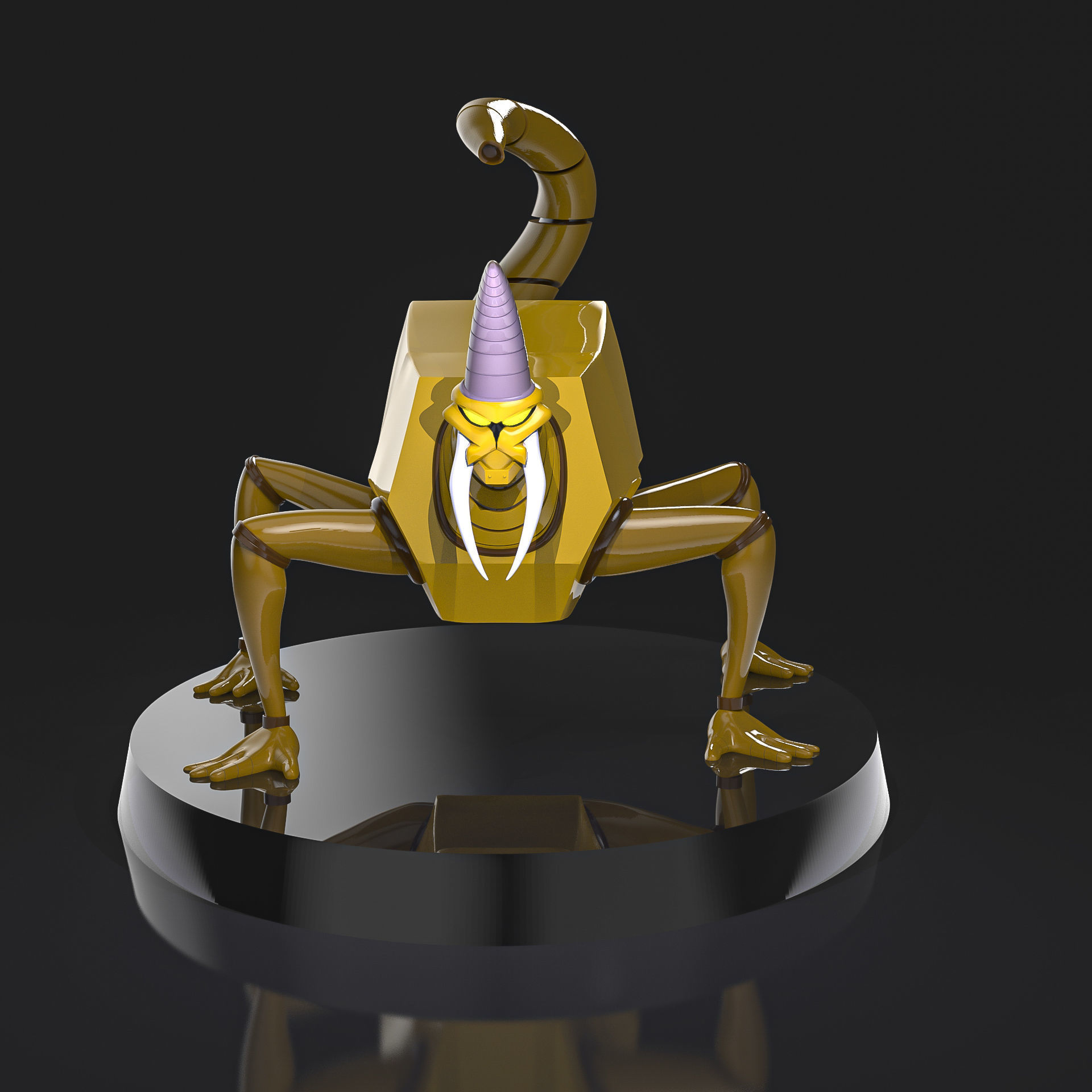 Danchel G8 Mazinger Z 3D print model_3