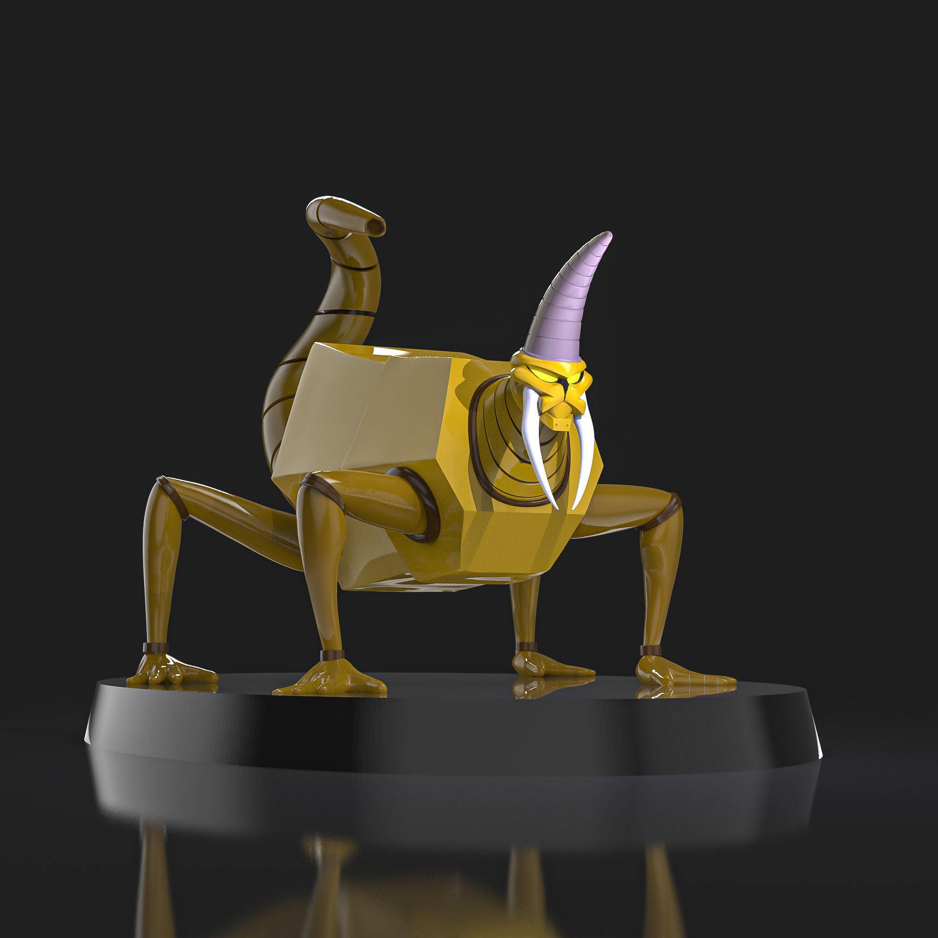 Danchel G8 Mazinger Z 3D print model_6