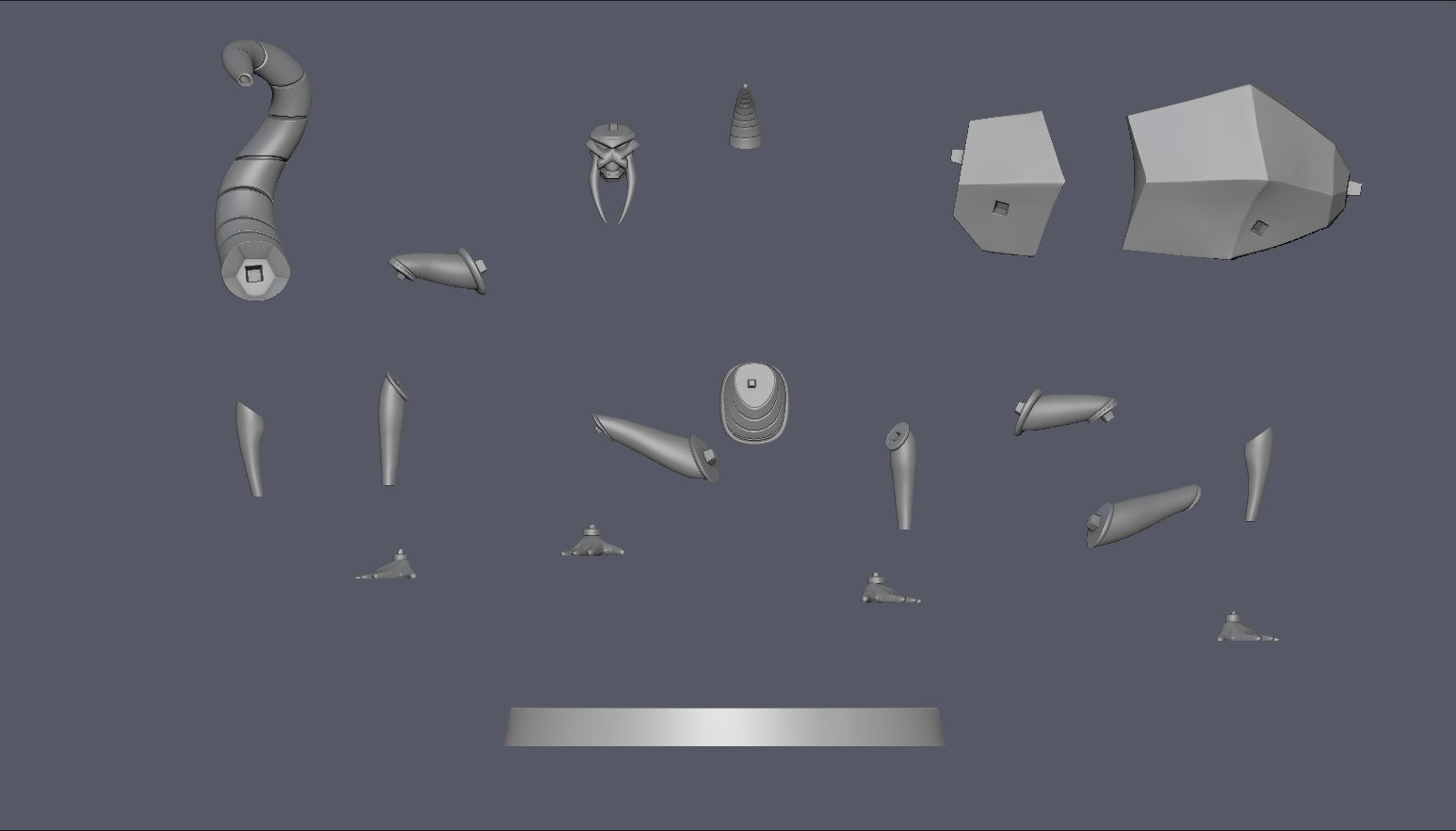 Danchel G8 Mazinger Z 3D print model_10