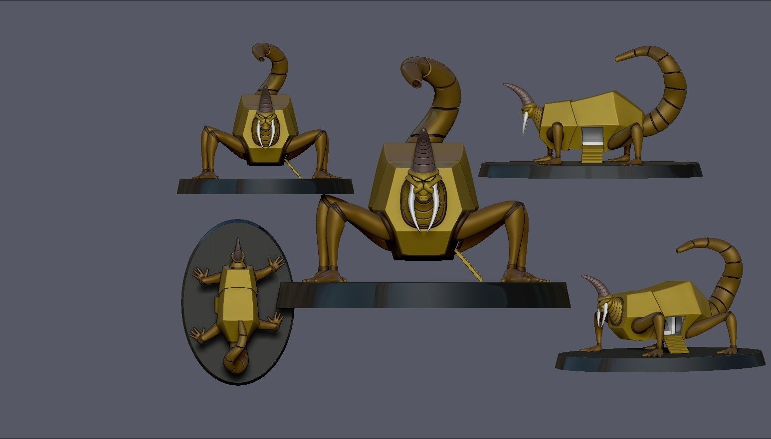 Danchel G8 Mazinger Z 3D print model_1