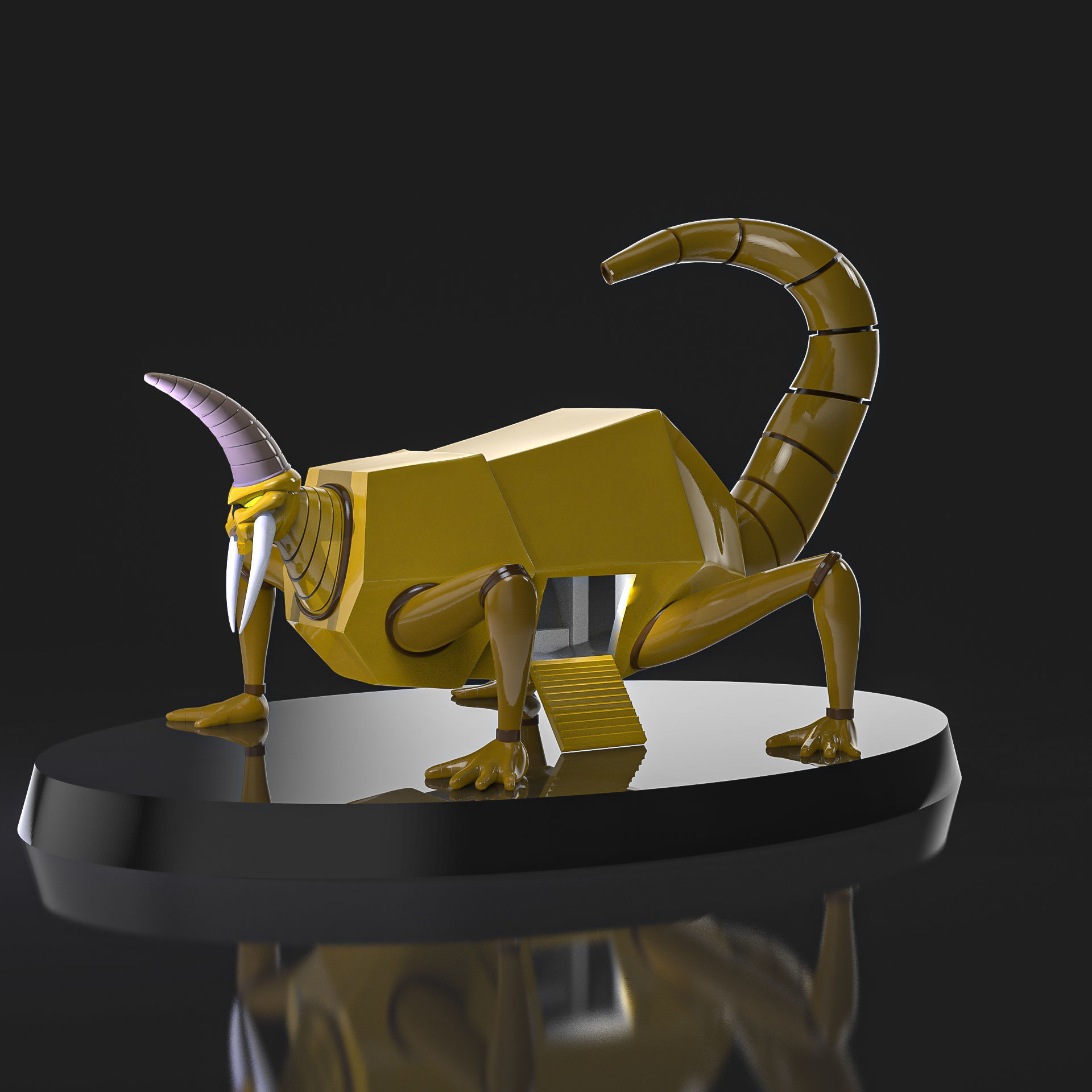 Danchel G8 Mazinger Z 3D print model_5