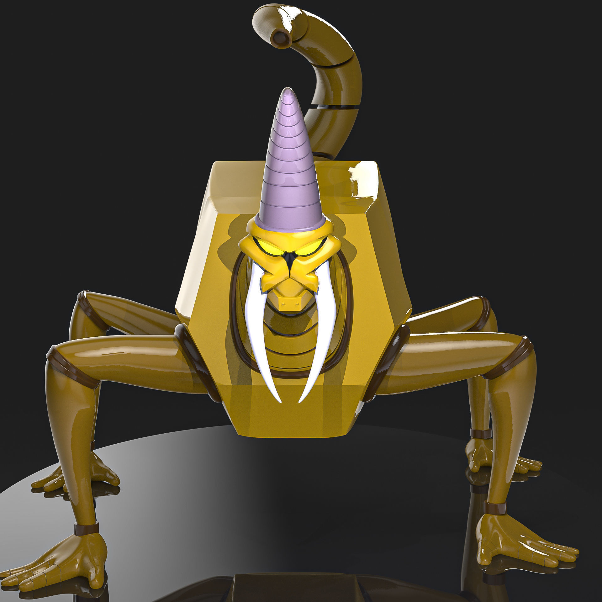 Danchel G8 Mazinger Z 3D print model_7