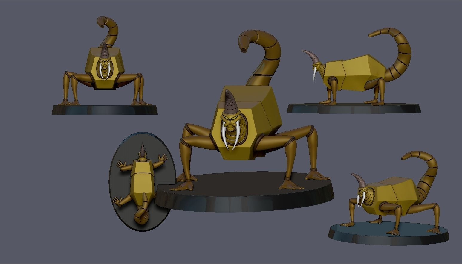 Danchel G8 Mazinger Z 3D print model_2