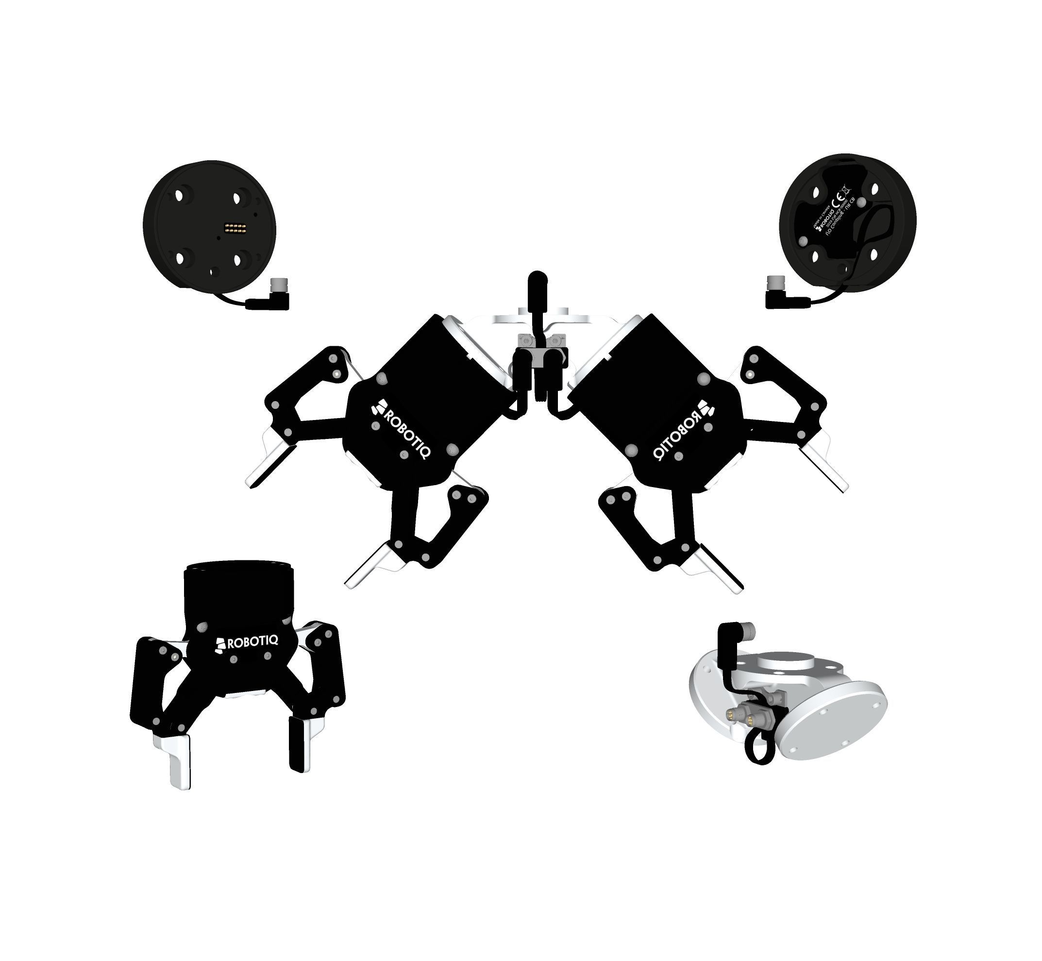 Robot gripper 3D model_3