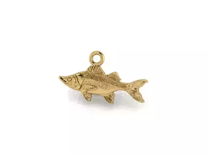 Pez Salmon pescado  3D print model