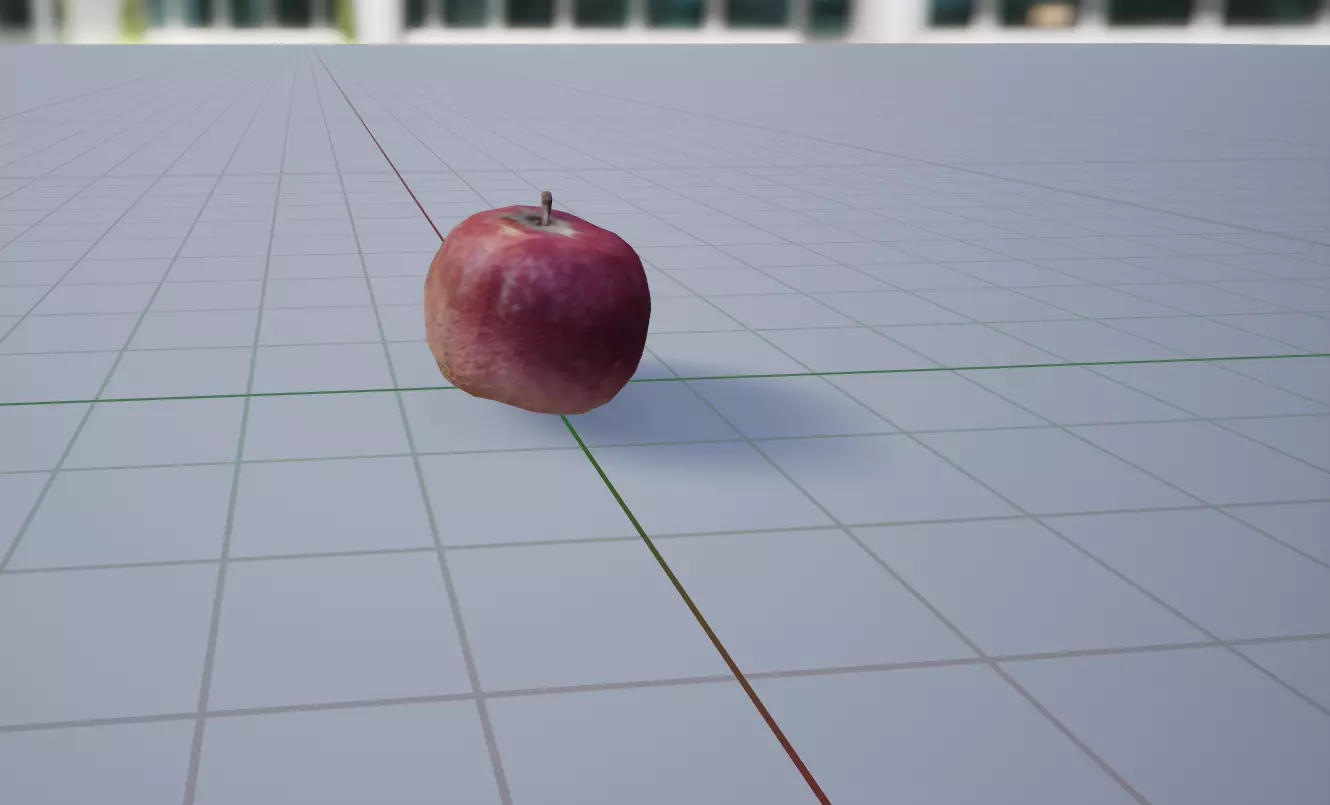 Apple 3D model