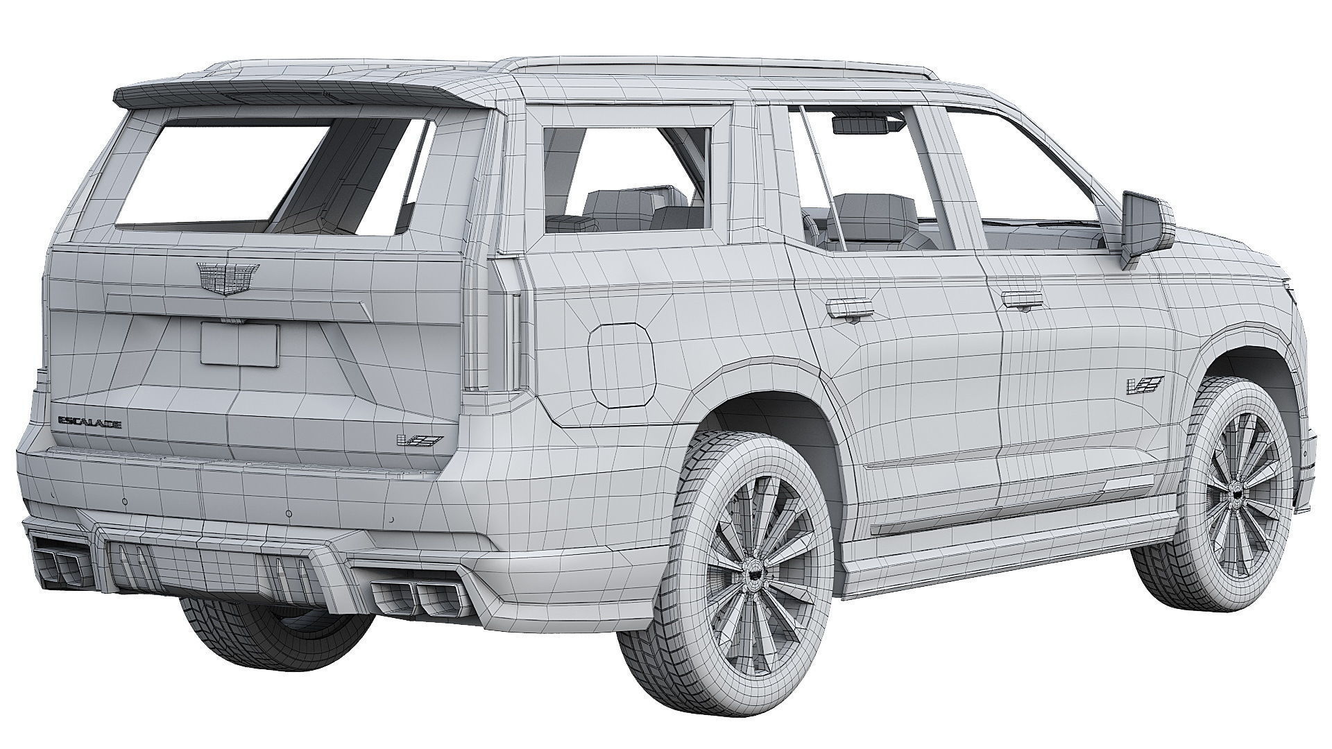 Cadillac Escalade V 2025 3D model_8