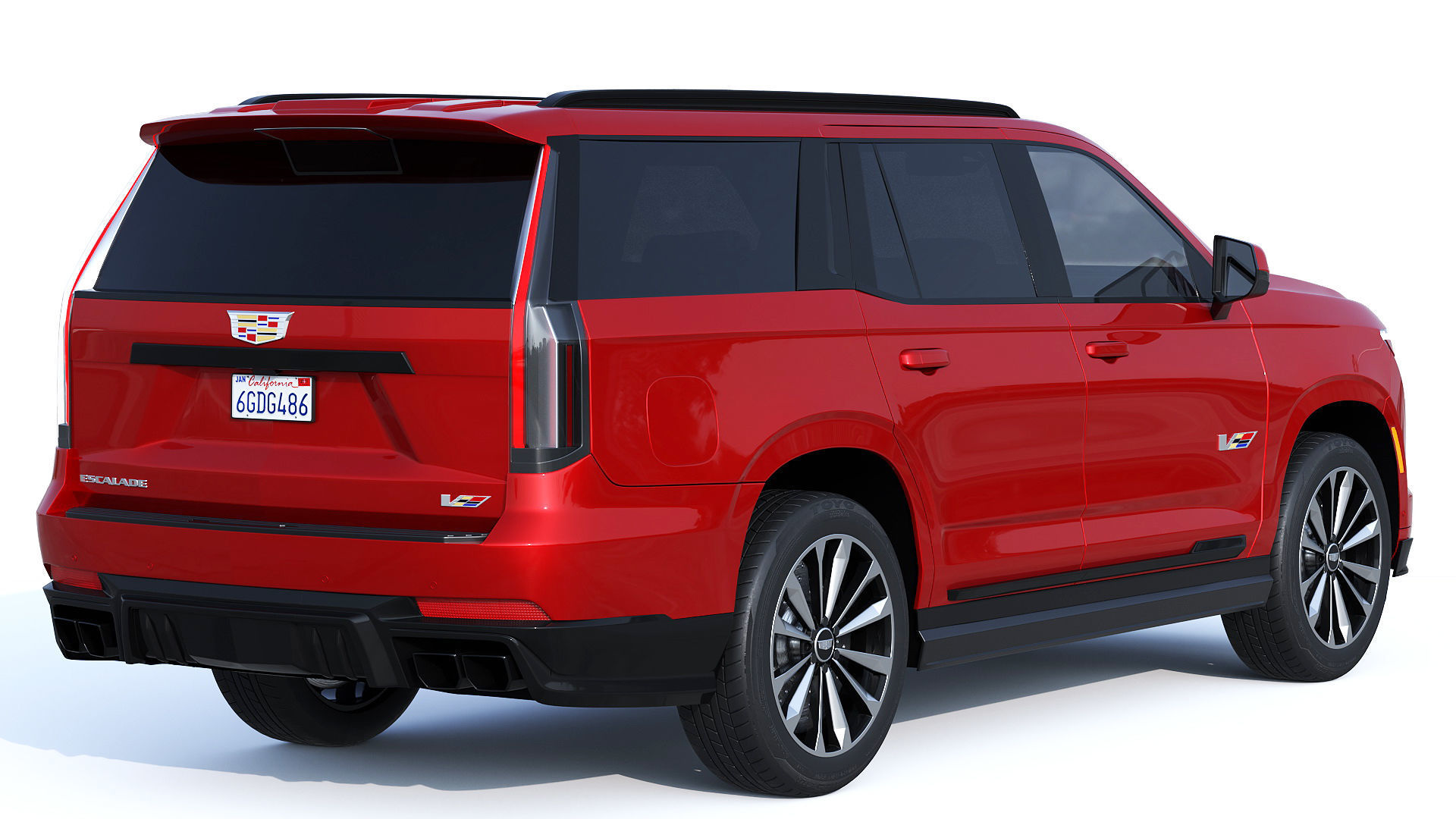 Cadillac Escalade V 2025 3D model_1