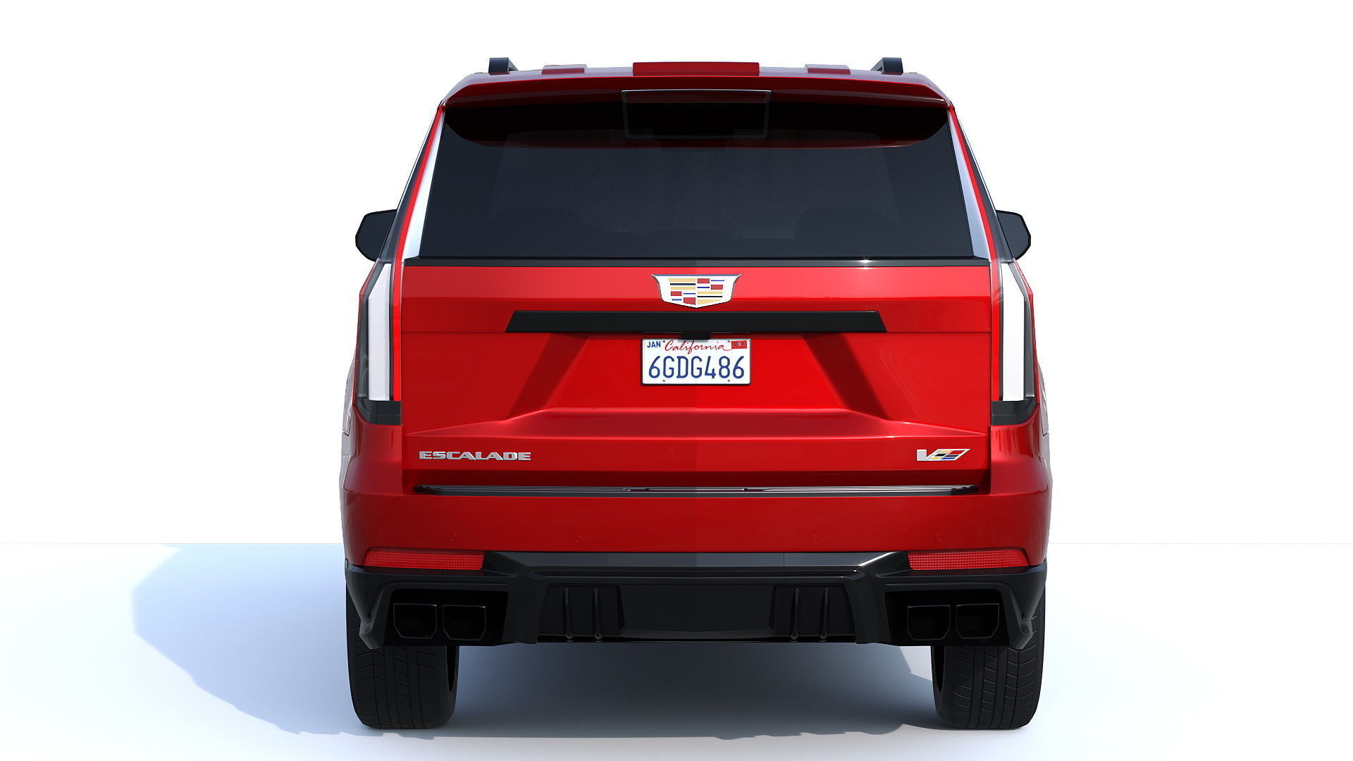 Cadillac Escalade V 2025 3D model_4