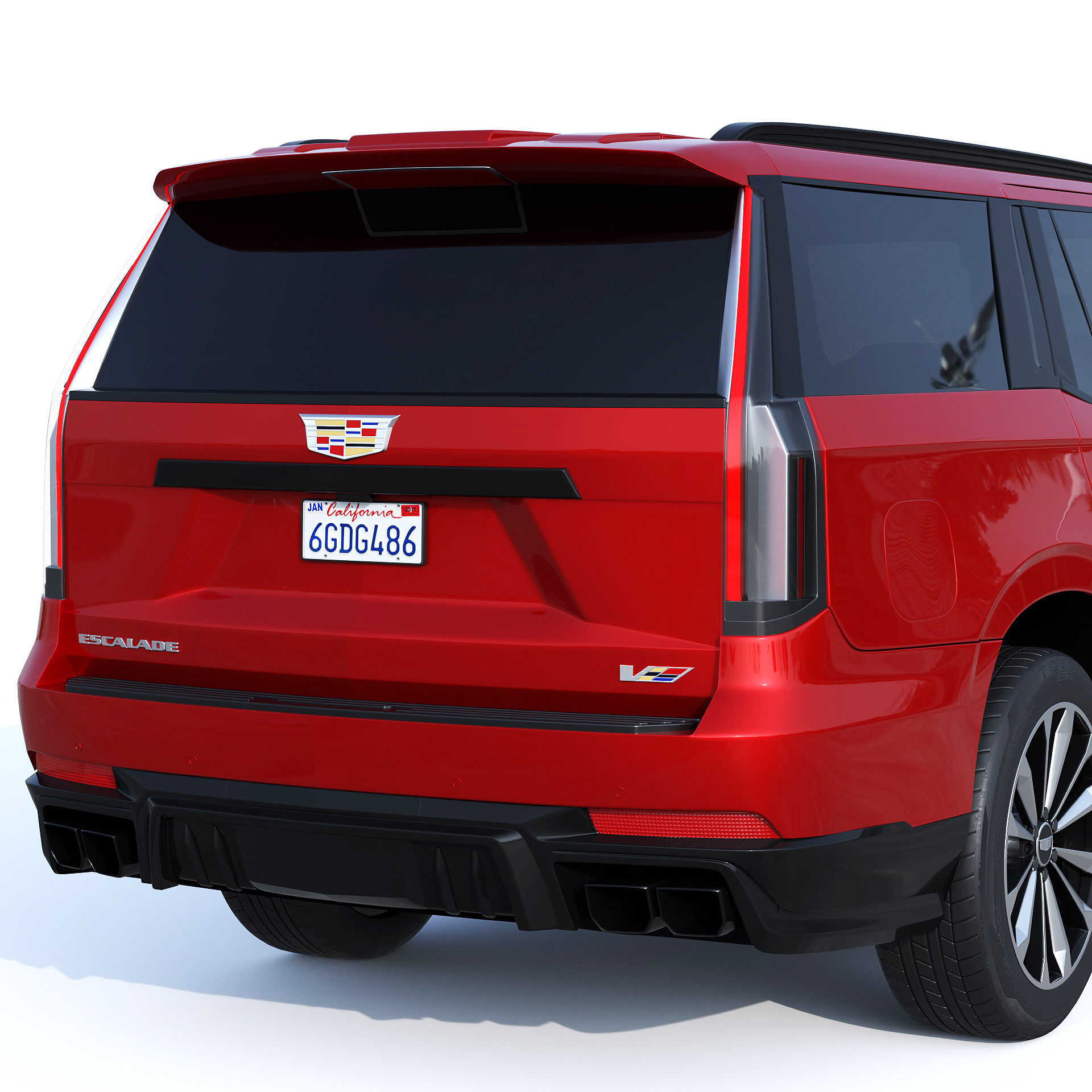 Cadillac Escalade V 2025 3D model_6