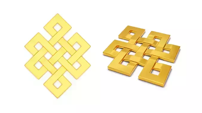 Eternity Knot - Endless Knot Pendant