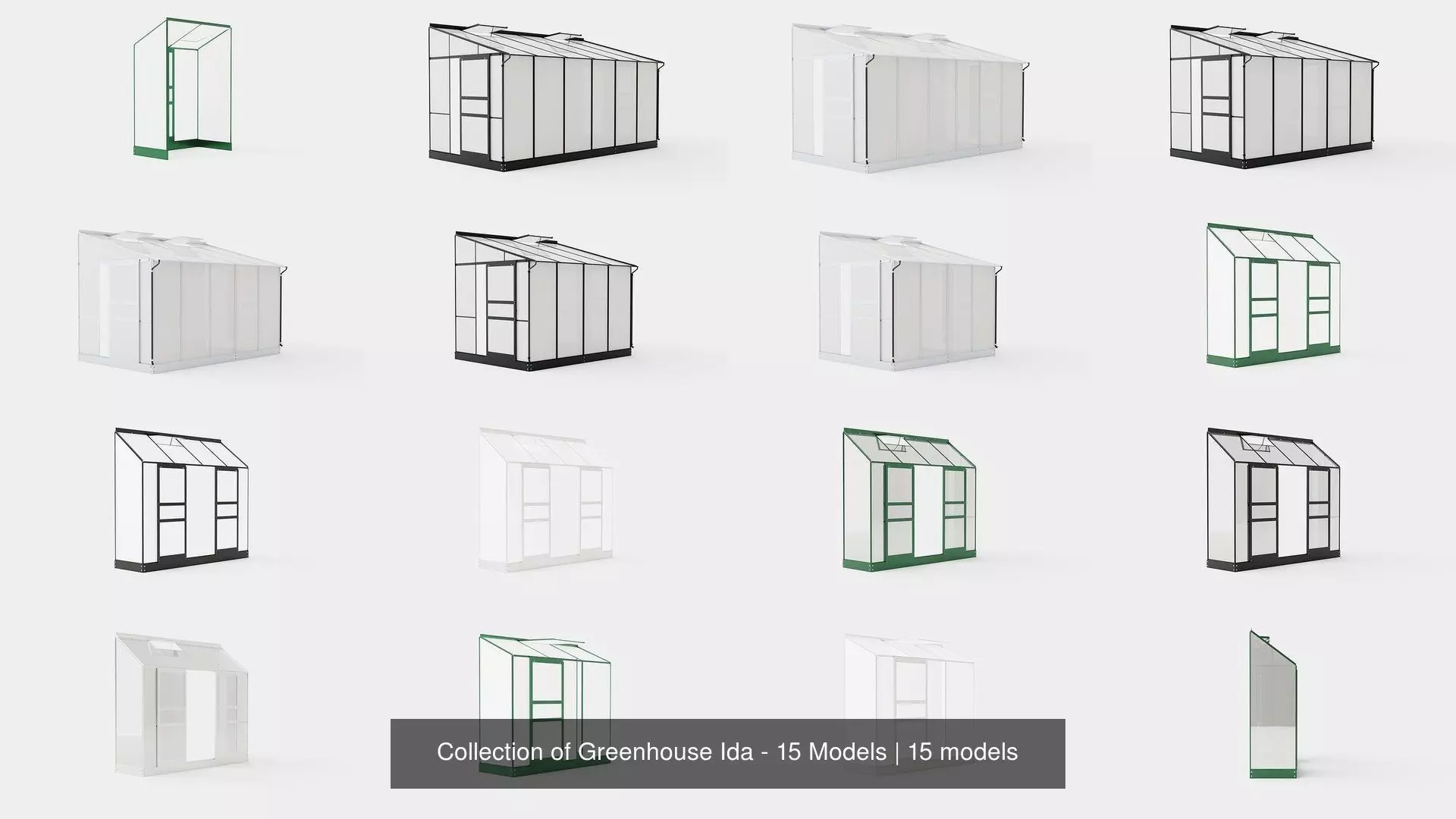 Collection of Greenhouse Ida - 15 Models _0