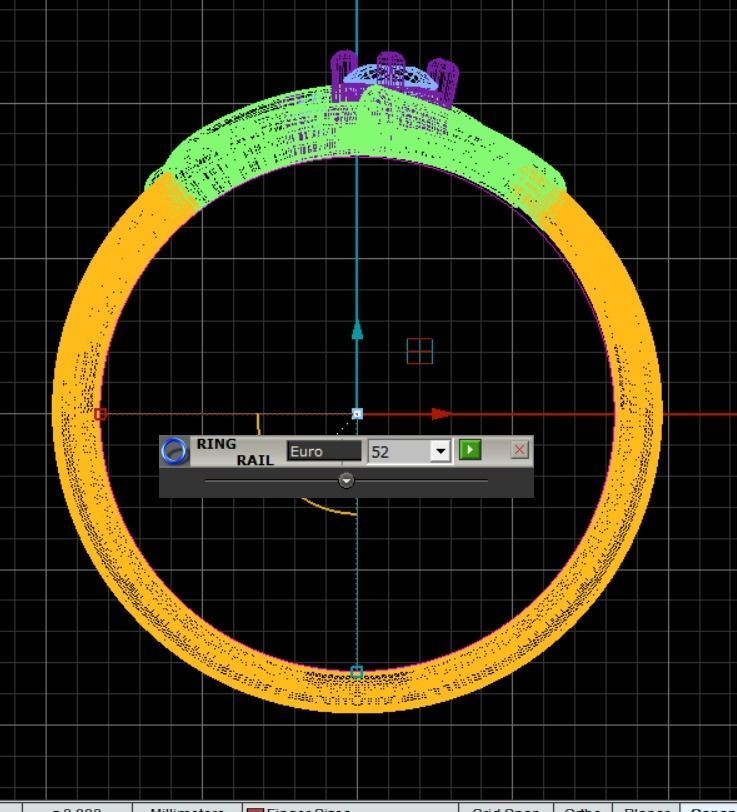 Heart Ring 10 3D print model_7