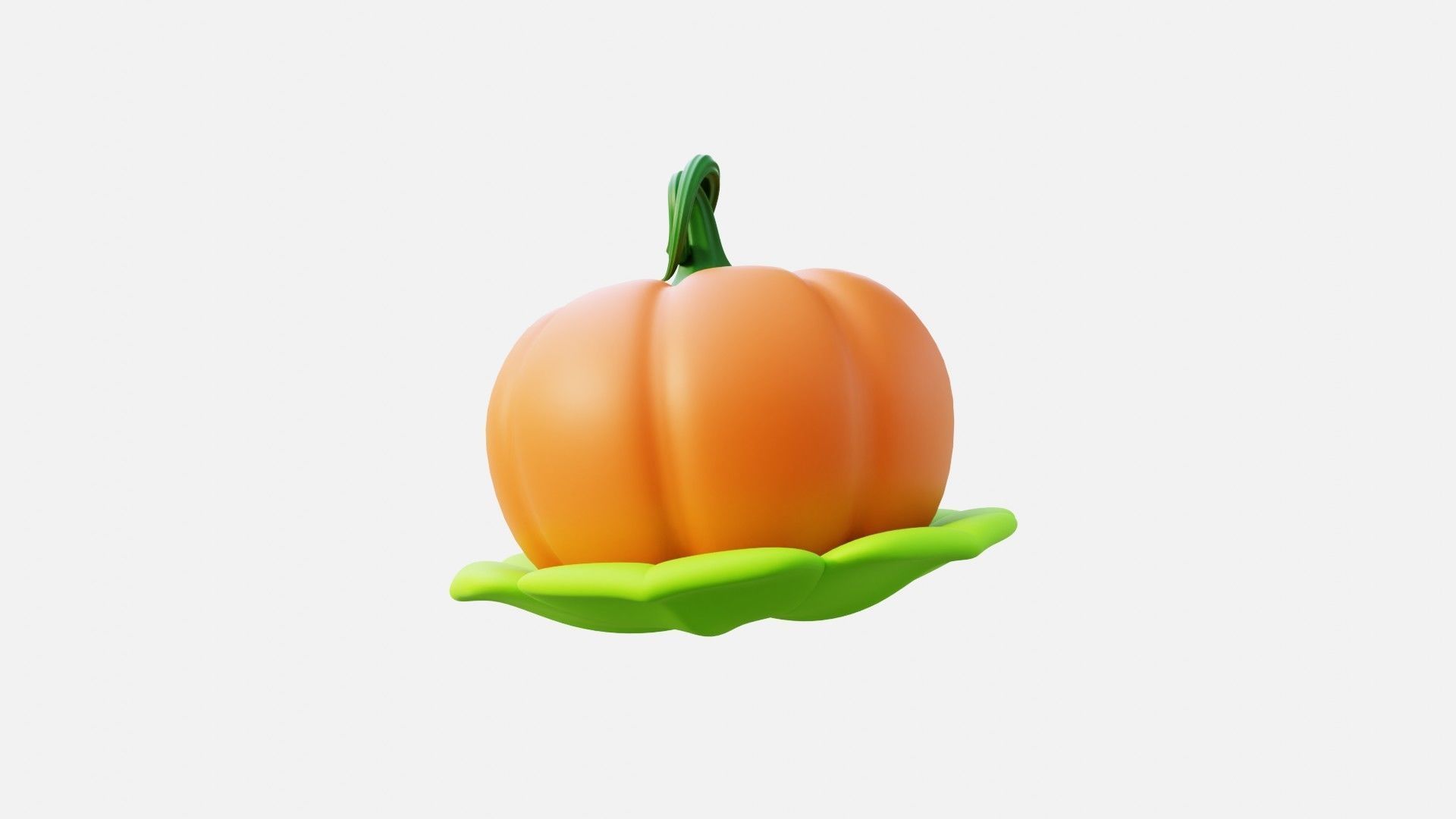 Pumpkin 3D model_6