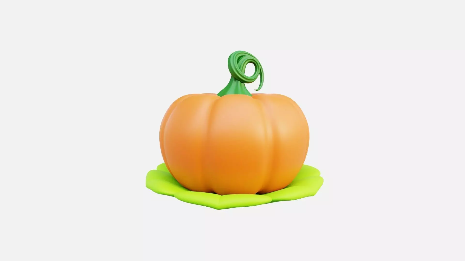 Pumpkin 3D model_0